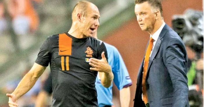 Robben e om de bază la naţionala Olandei