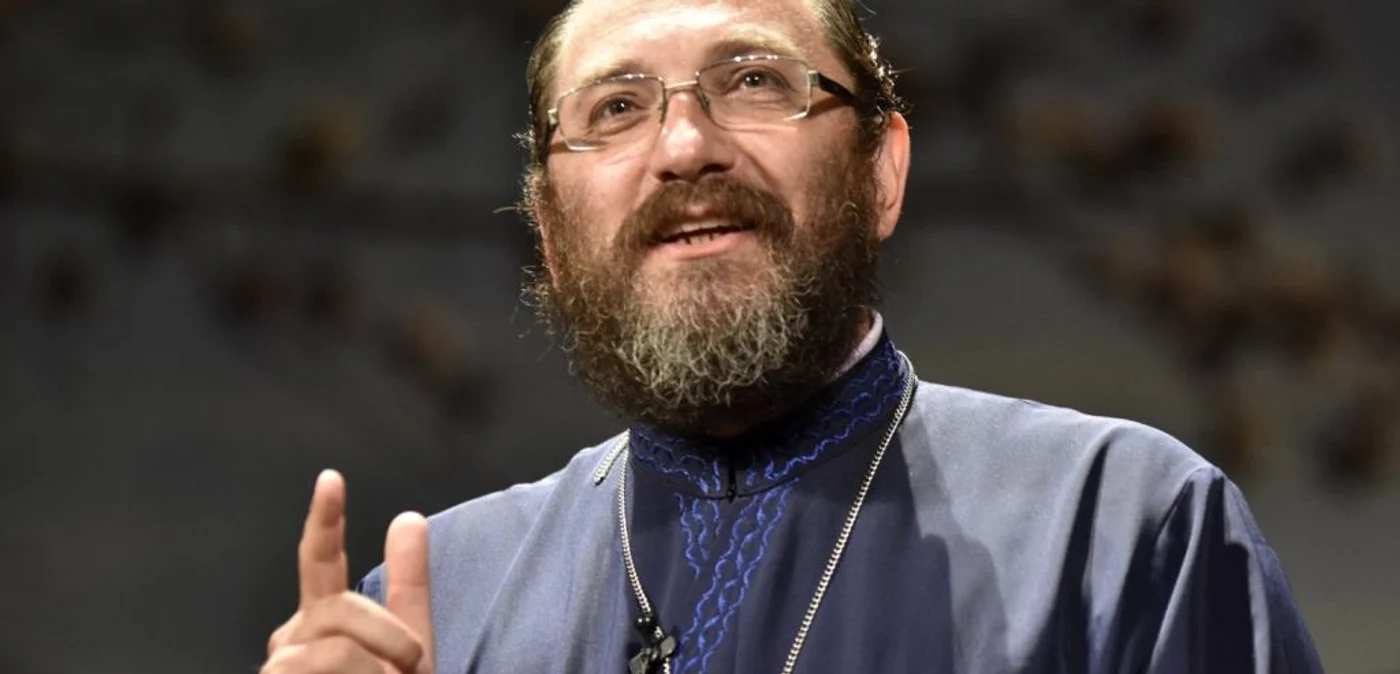 părintele constantin necula la tr severin FOTO Alexandra Georgescu