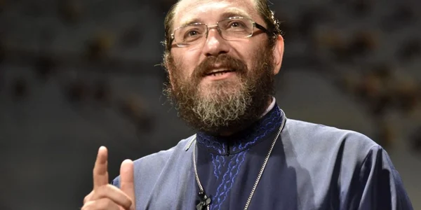 părintele constantin necula la tr severin FOTO Alexandra Georgescu