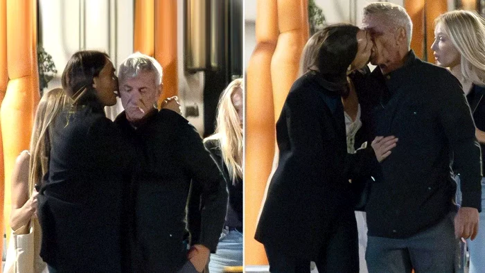 Sean Penn şi tânăra sa iubită moldoveancă, Valeria Nicov. Foto: mirror