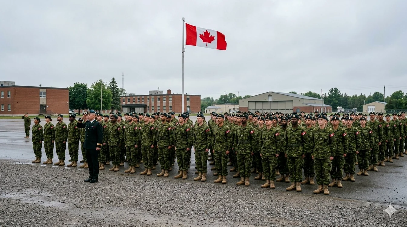 Soldați canadieni FOTO: X