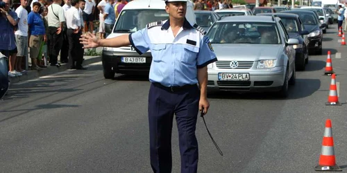 Traficul în zona Otopeni este îngreunat din cauza accidentului