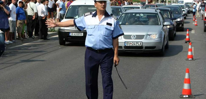 Traficul în zona Otopeni este îngreunat din cauza accidentului