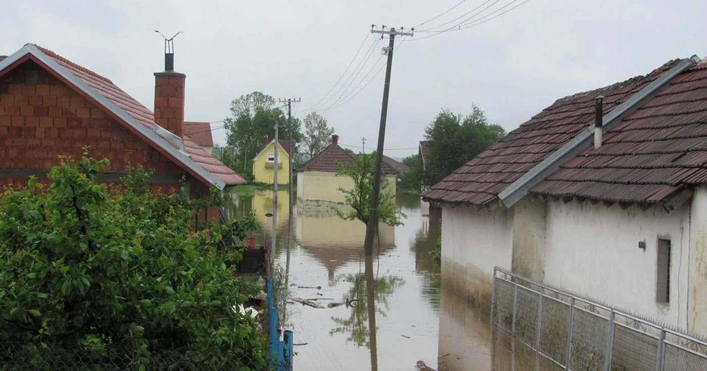 Inundaţii devastatoare în Serbia