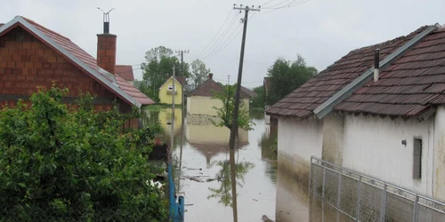 Inundaţii în Serbia Foto