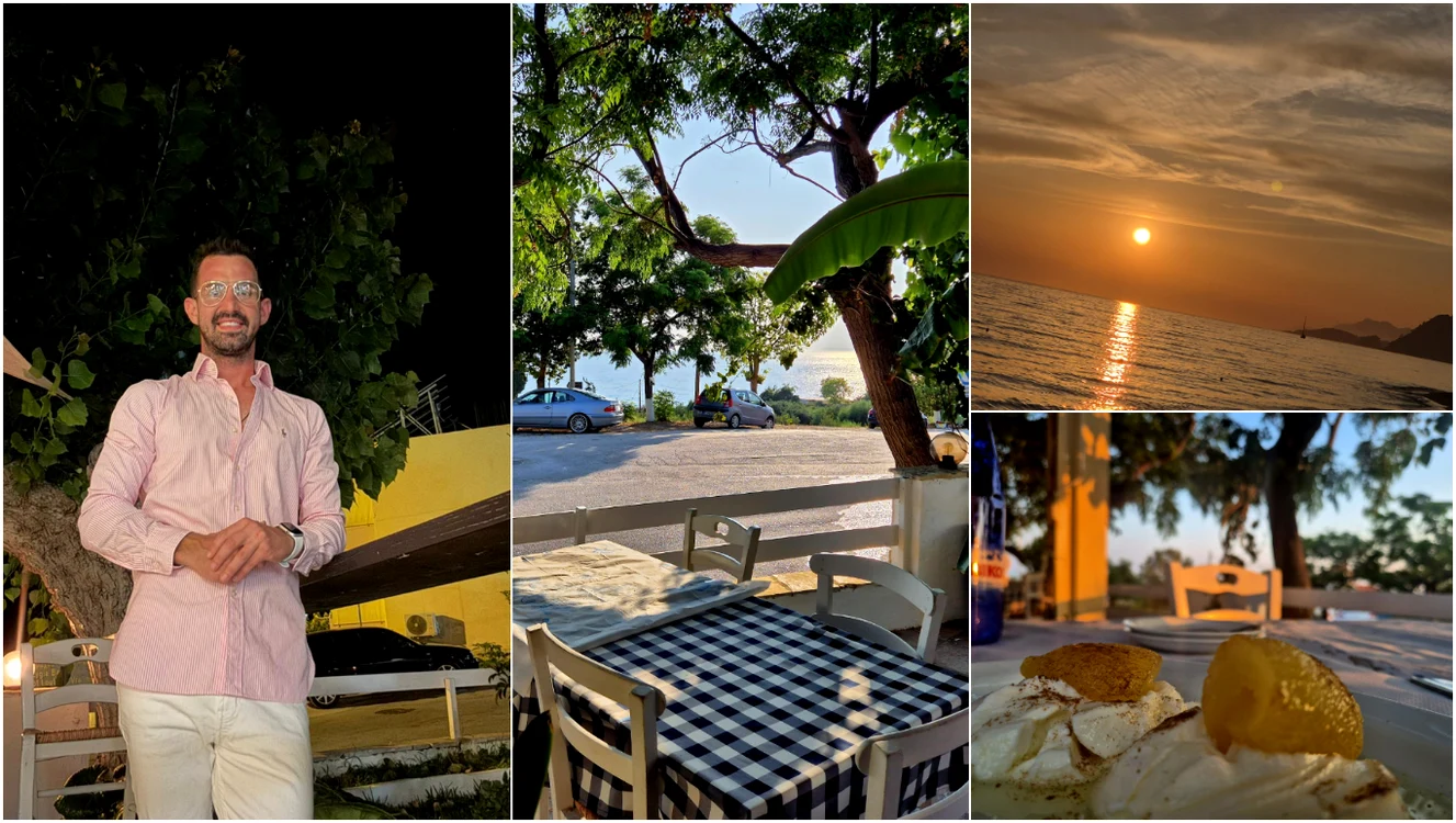 Pantelis Bakas, proprietar de restaurant din Grecia. Foto: Click!