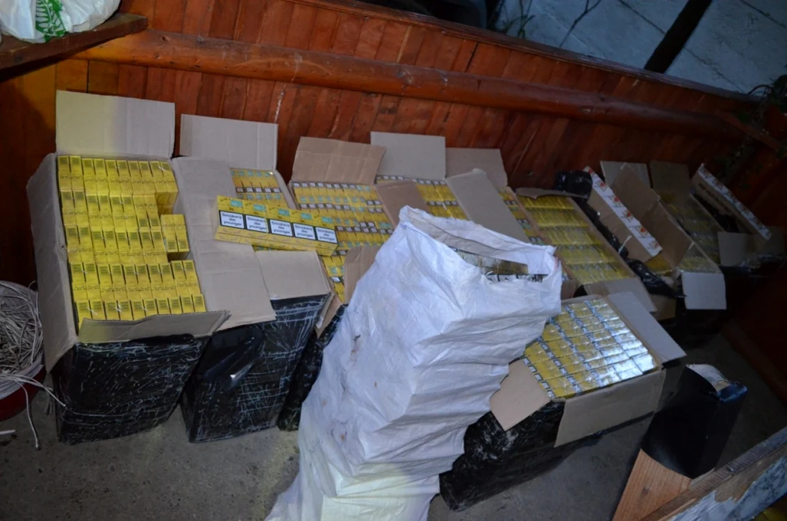 Întreaga cantitate de ţigări a fost confiscată Foto: Adevărul
