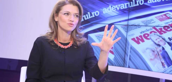 Copreşedintele PNL Alina Gorghiu FOTO Adevărul