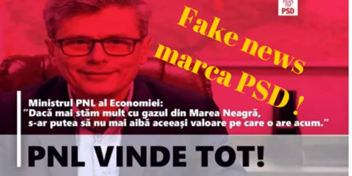 Virgil Popescu fake news