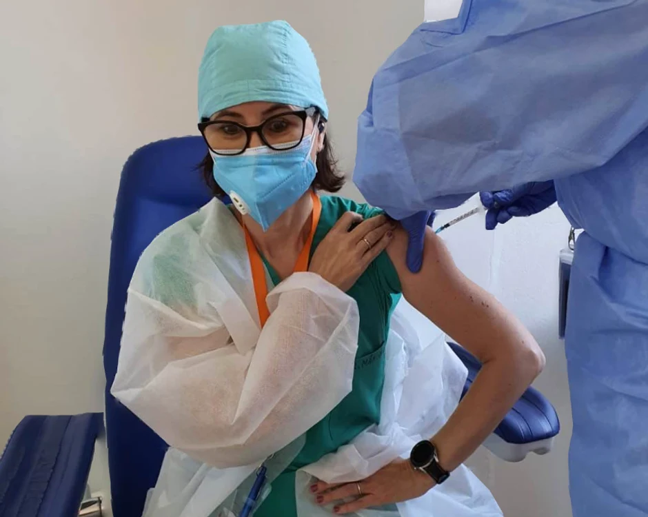 
    Ioana Mîndruță s-a vaccinat sâmbătă împotriva noului coronavirusfoto: arhiva personală/Facebook  