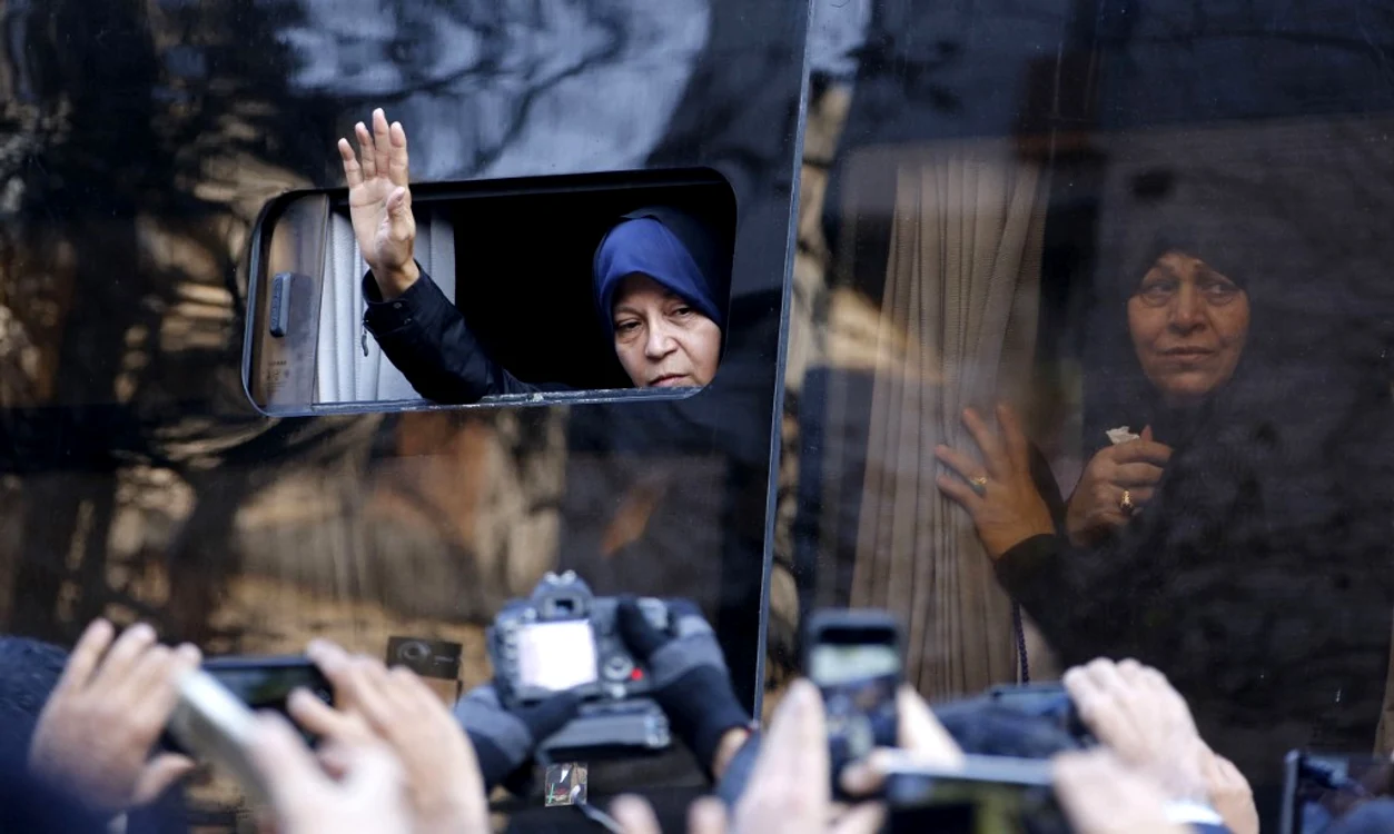 Faezeh Hashemi a fost reținută și în 2012 pentru propagandă FOTO AFP