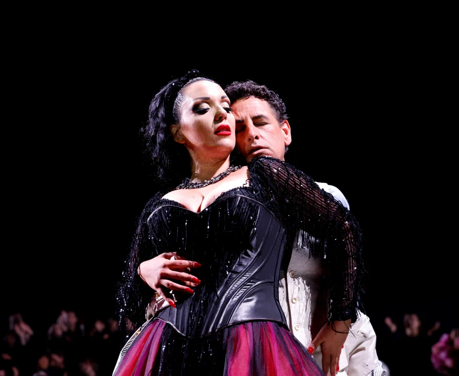 Anastasia Bartoli și Juan Diego Flórez. Foto Amati Bacciardi