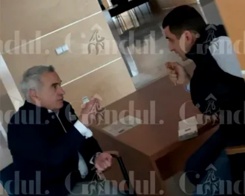 calin georgescu si george simion intalnire 17 aprilie foto Gandul png