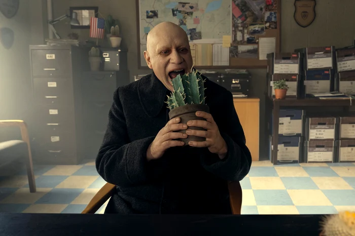 Excentricul unchi Fester. FOTO: Netflix