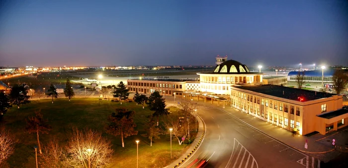 Vedere panoramică a Aeroportului Băneasa