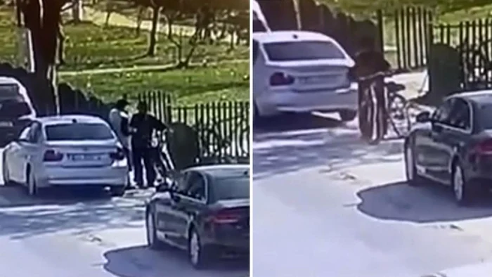 Imaginile surprinse pe camerele de supraveghere 