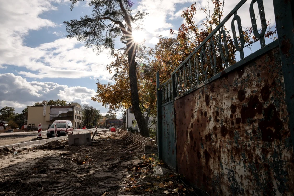 Razboi Ucraina infrastructura langa Kiev FOTO EPA EFE jpg