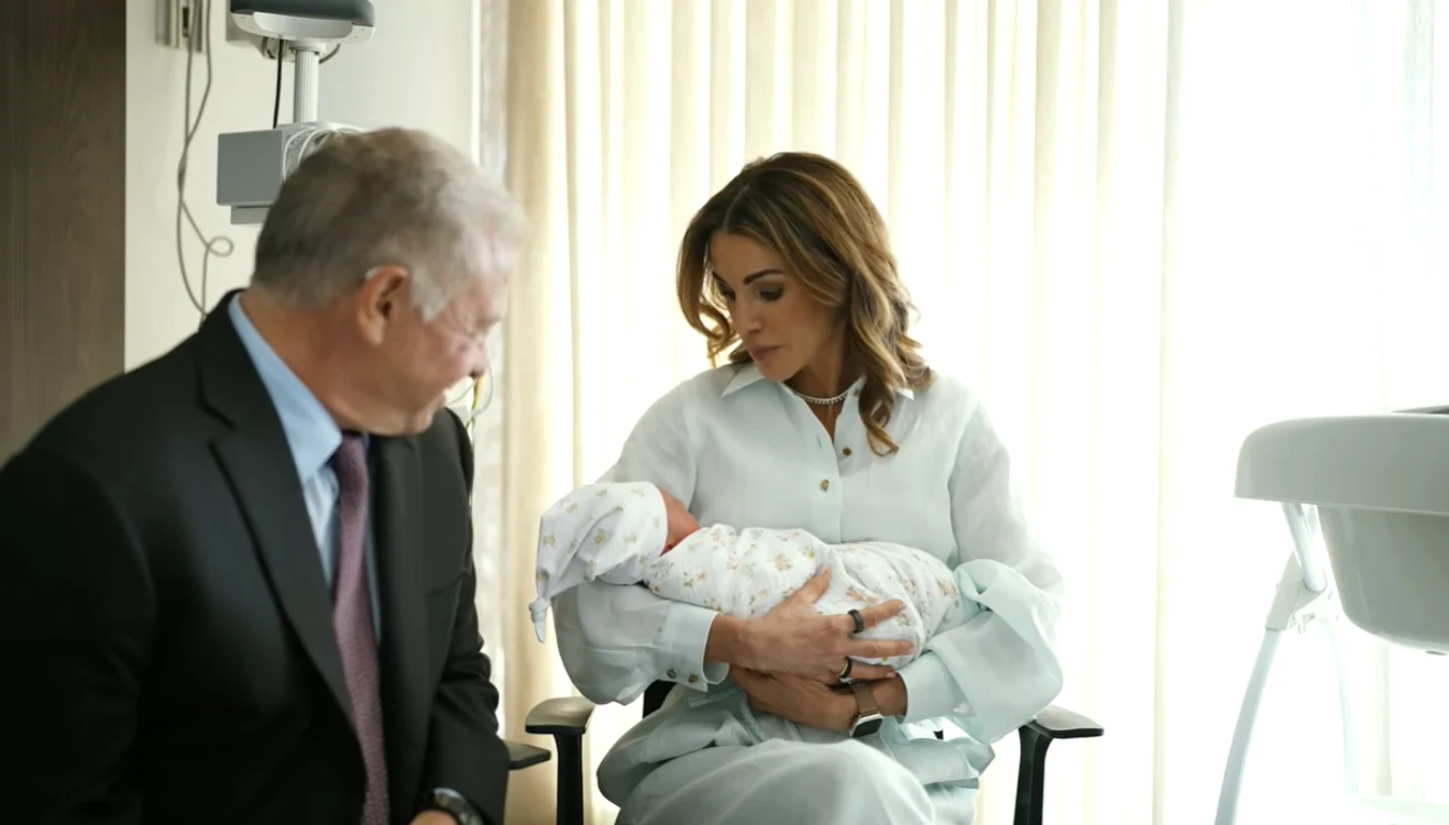 Regina Rania cu Prințesa Iman, nepoata ei Foto Instagram 4 jpg