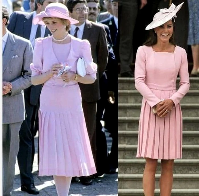 Kate Middleton onorează amintirea prințesei Diana prin ținutele pe care le alege