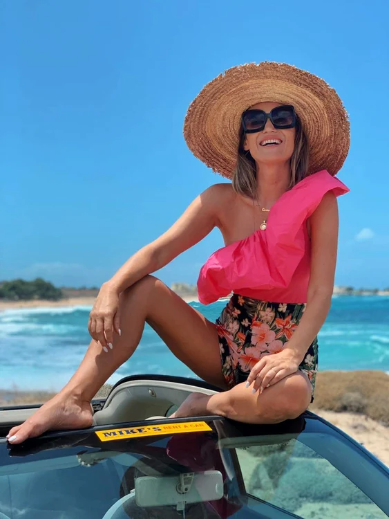 Carmen Negoiță s-a bucurat de o vacanță în Creta