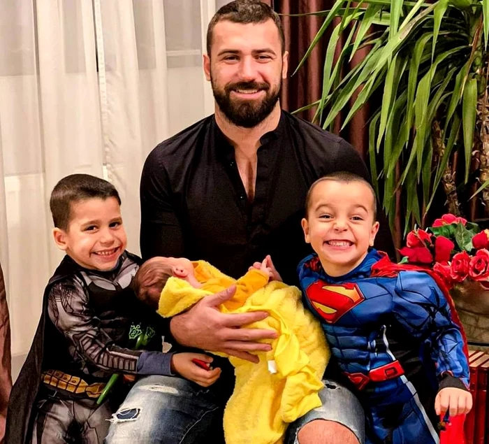 Andrei Stoica, tablou superb de familiefoto: arhivă personală