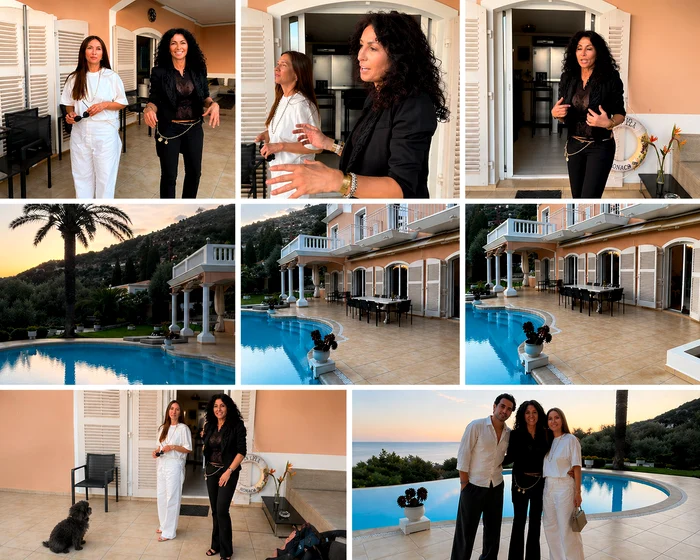 Adela și Radu Vâlcan, acasă la Mihaela Rădulescu / foto: Instagram