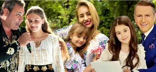 Fetele lor cântă superb muzică populară 