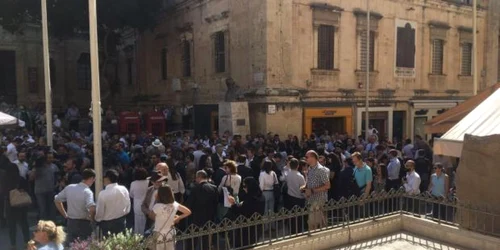 Maltezii cer dreptate in cazul jurnalistei asasinate FOTO Times of Malta