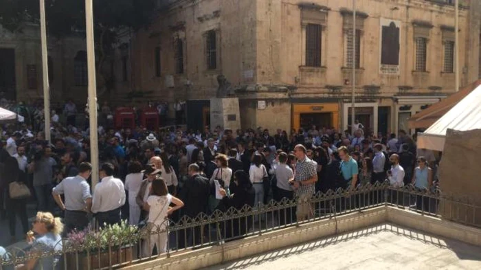 Maltezii cer dreptate în cazul jurnalistei Daphne Caruana Galizia FOTO Times of Malta