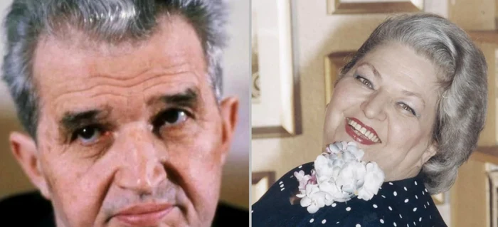 Nicolae Ceaușescu și Draga Olteanu Matei / foto: colaj Click!