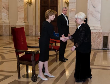 Irina Margareta Nistor, decorată de Majestatea Sa Margareta