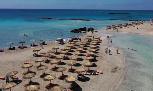 Plaja Elafonisi din Creta Grecia Foto Daciana Stoica pentru Adevărul