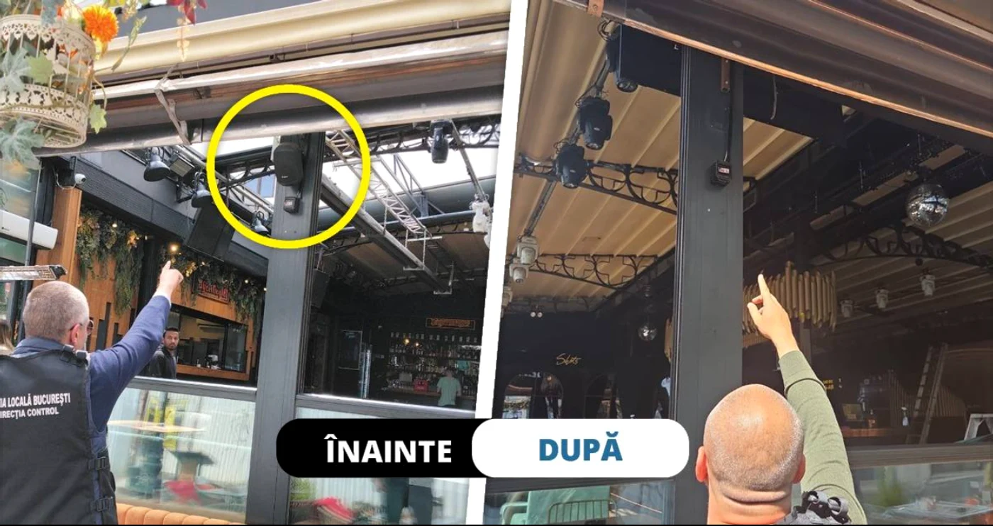 Boxele de pe terasele din Centrul Vechi. FOTO: Facebook 