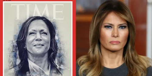 Kamala Harris si Melania Trump png
