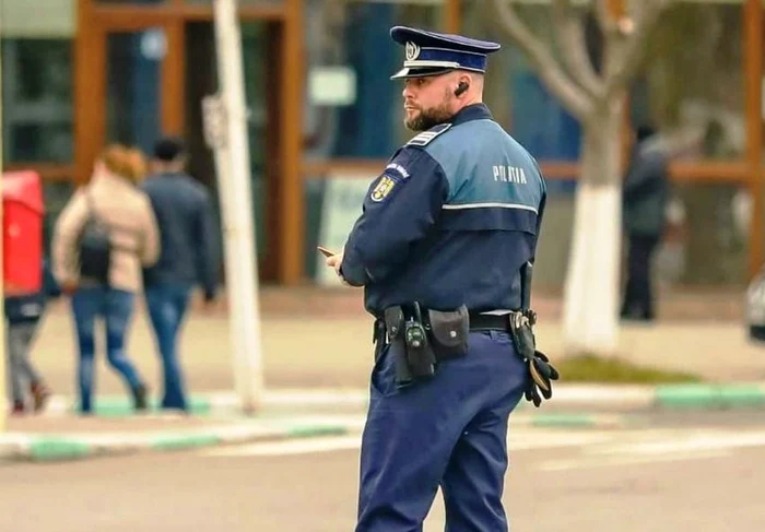 Nicolae Ababei, agent-şef adjunct FOTO IPJ Constanţa