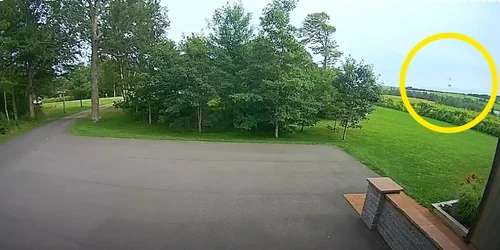 meteorit casa Canada, captura video jpg