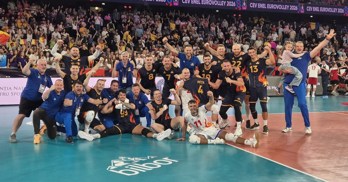 România a învins Turcia și s-a calificat în optimile Campionatului European de volei