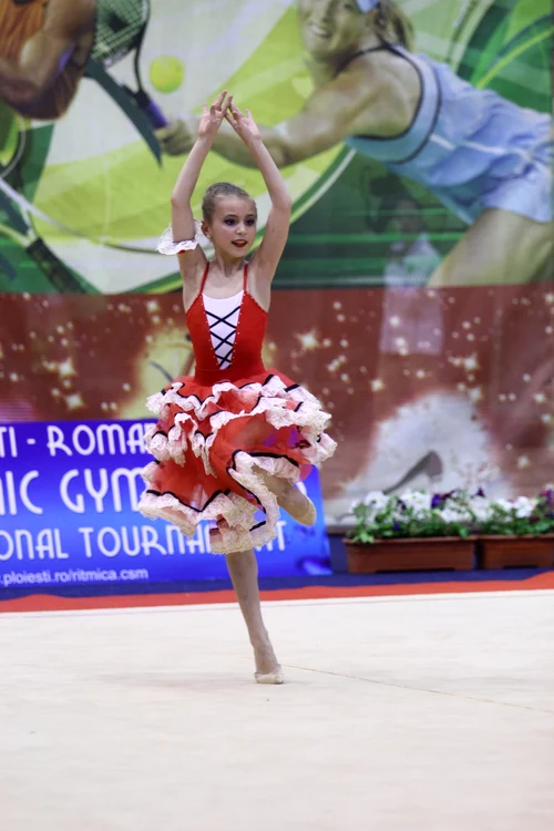 Denisa Stoian are 32 de medalii la concursurile de gimnastică ritmică 
