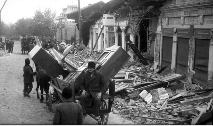 Panciu a fost distrus aproape total în noiembrie 1940 FOTO: Agerpres