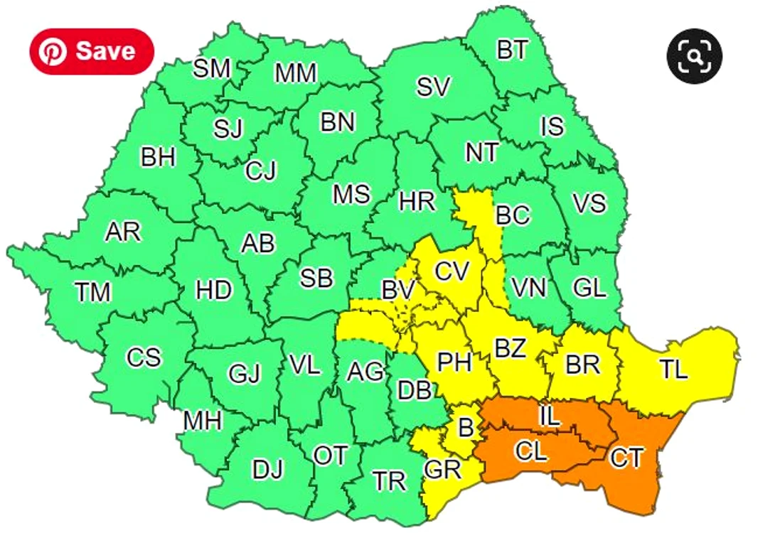 Toamna și-a intrat în drepturi depline și vine cu ploi abundente, vânt și temperaturi mai scăzute