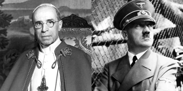 Papa Pius şi Adolf Hitler