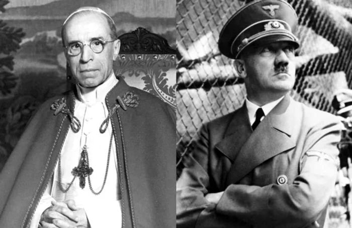 Papa Pius al XII-lea şi Adolf Hitler