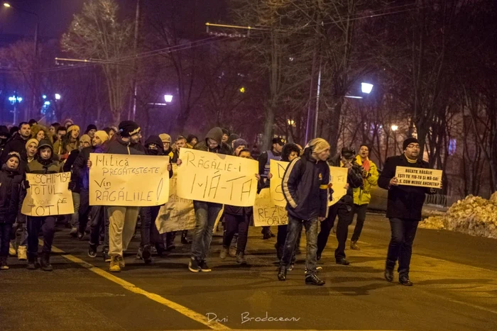 Manifestanţi Vaslui FOTO Daniel Brodoceanu