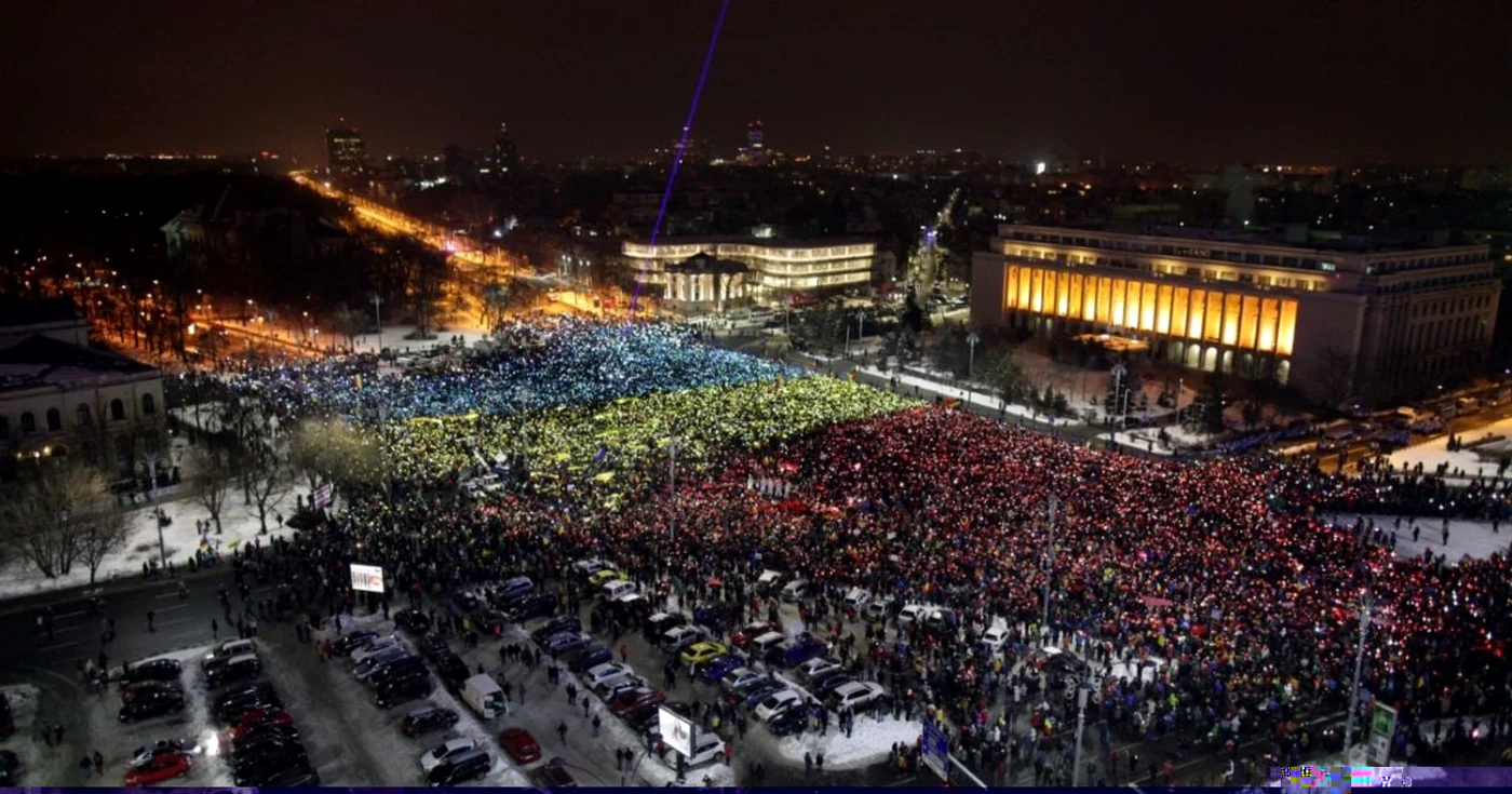 Proteste Piaţa Victoriei Bucureşti - feb 2017 / FOTO Inquam Photos / Liviu Florin Albei
