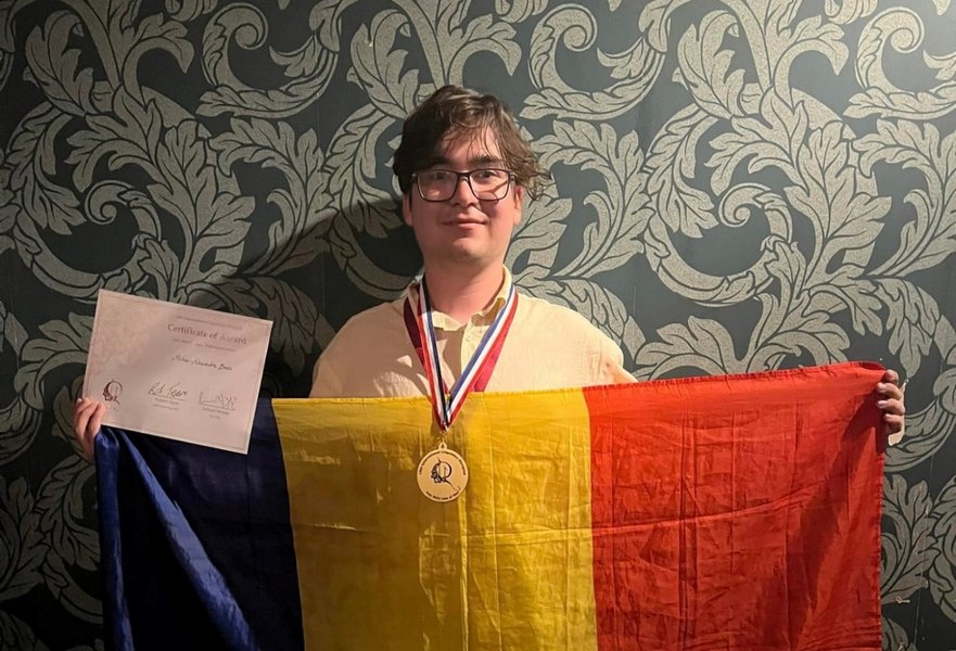 Un olimpic din Târgu Jiu va primi titlul de „Cetățean de Onoare“. Performanțele lui sunt unice în România