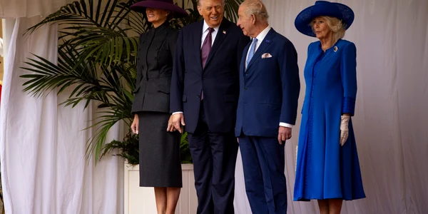 Donald Trump vizită de stat în Marea Britanie FOTO EPA EFE jpg