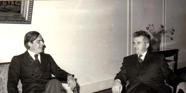 nicolae ceausescu la intalnirea cu enzo bettiza foto Fototeca.iccrr.ro/ Cota