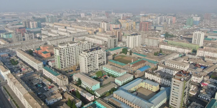 Imagini filmate cu drona în Coreea de Nord Foto: XiaoHao2/Reddit