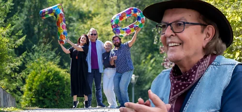 Ducu Bertzi a împlinit 70 de ani. Soția și cei doi copii i-au organizat o petrecere pe cinste 