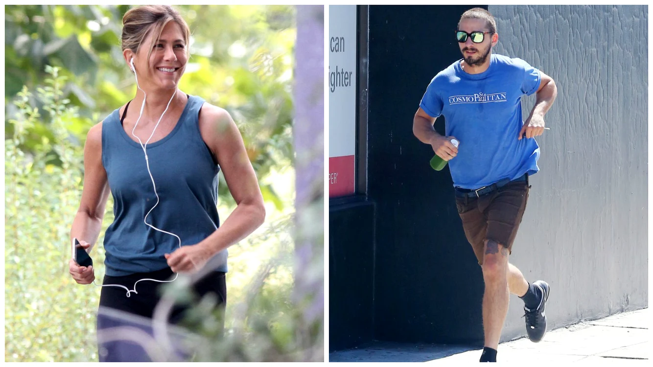 Jennifer Aniston și Shia LaBeouf, surprinși la alergatfoto: Hepta